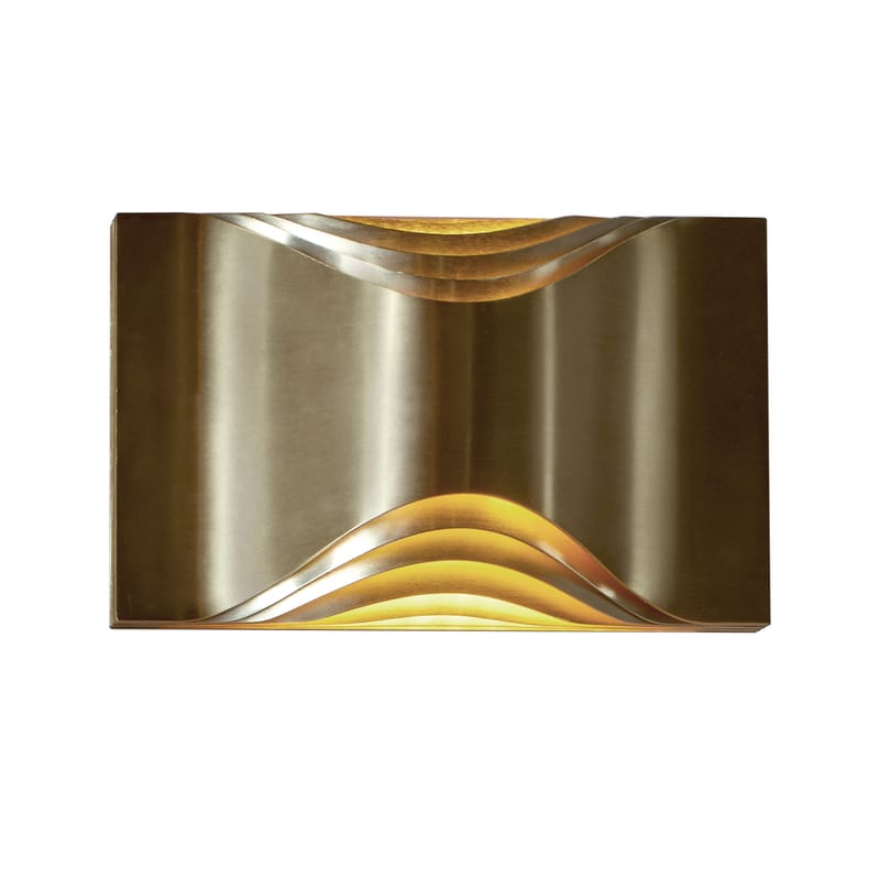 Luminaire - Appliques - Applique Respiro Large or métal / L 29 cm - DCW éditions - L 29 cm / Or - Aluminium anodisé