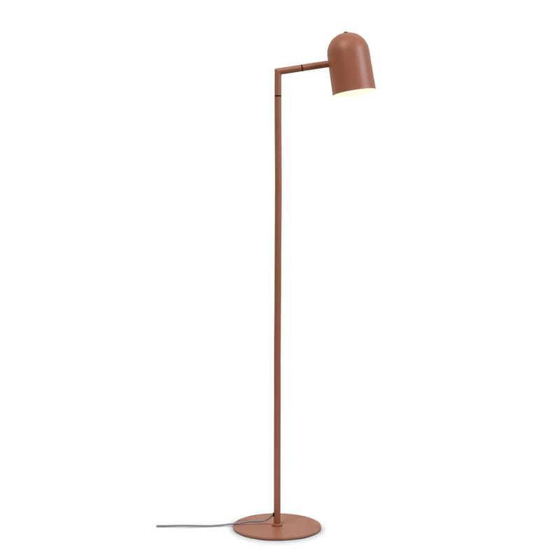 Lighting - Floor lamps - Marseille Floor lamp metal pink orange / Adjustable - H 141 cm - It\'s about Romi - Terracotta - Iron