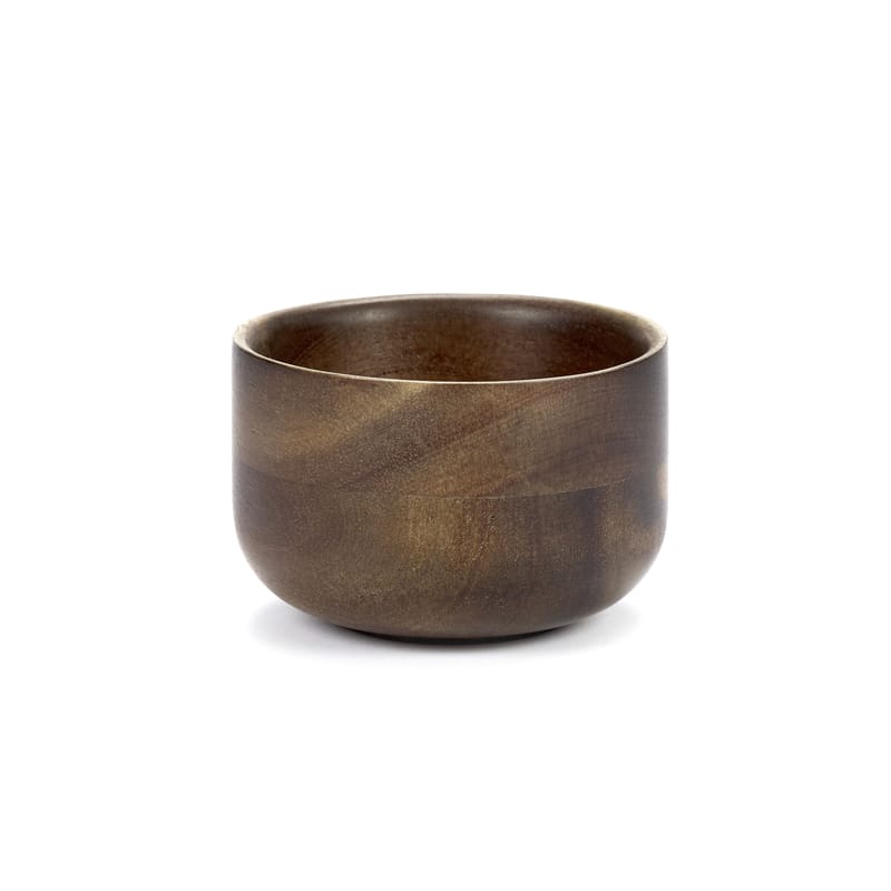 Tableware - Coffee Mugs & Tea Cups - Collage Teacup natural wood / Acacia - Serax - Dark wood - Solid Acacia