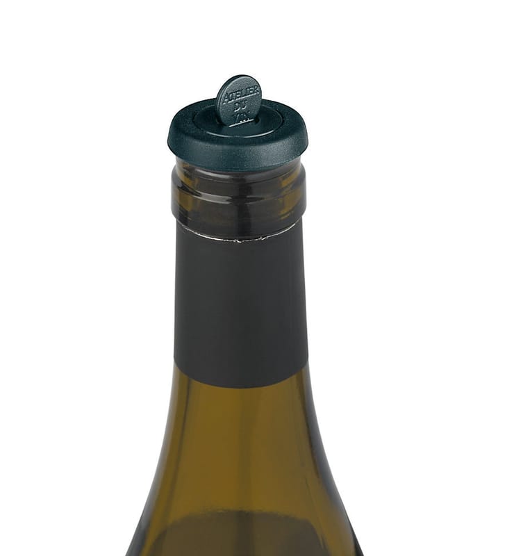 Vakuumpumpe Gard'vin On/Off Métal von L'Atelier du Vin - verchromt