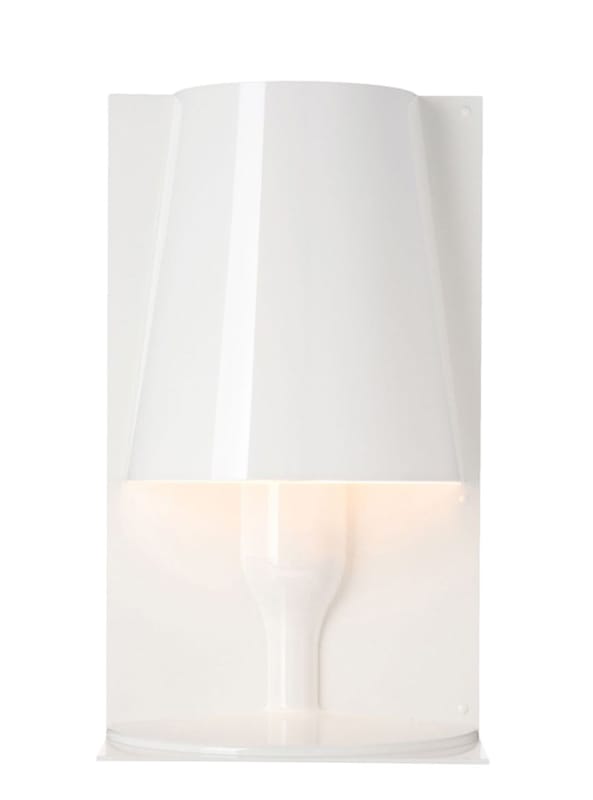 Luminaire - Lampes de table - Lampe de table Take / Polycarbonate 2.0 - Kartell - Opaque Blanc - Polycarbonate 2.0