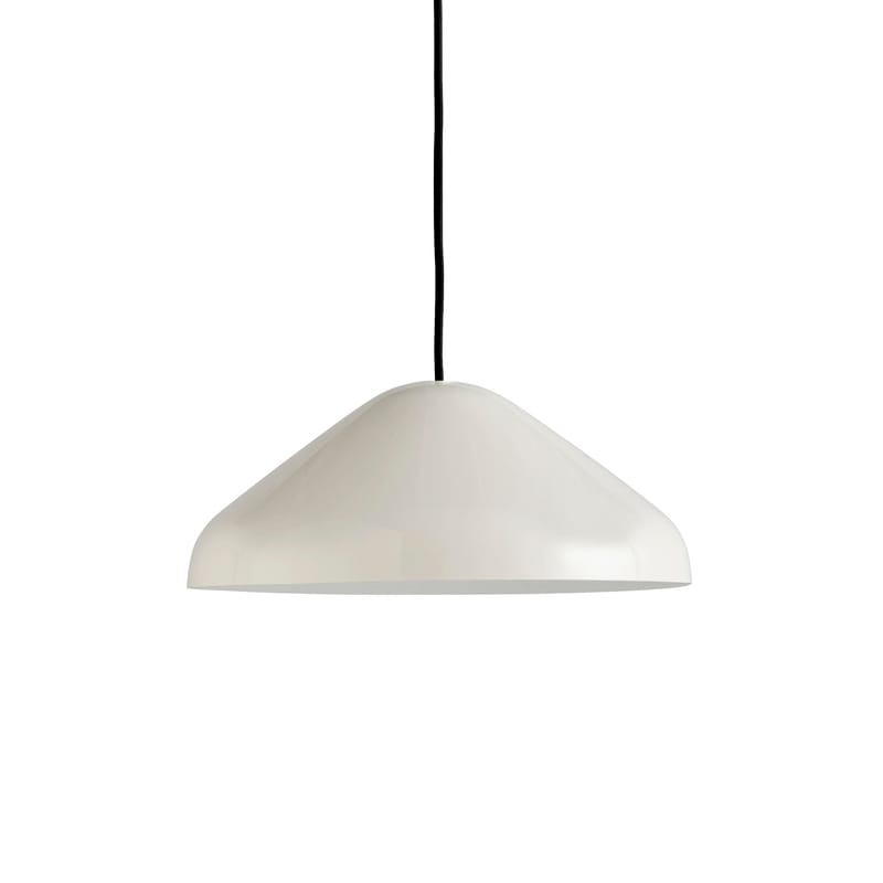 Luminaire - Suspensions - Suspension Pao Medium métal blanc / Ø 35 cm - Hay - Blanc crème - Acier thermolaqué
