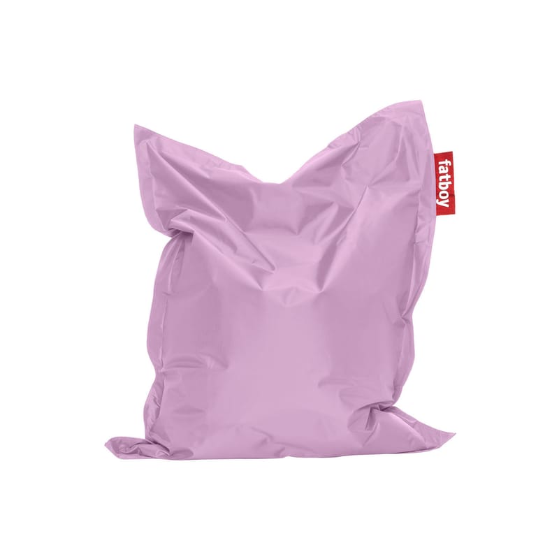 Mobilier - Mobilier Kids - Pouf enfant Junior tissu violet / Nylon - 130 x 100 cm - Fatboy - Lilas - Micro-billes de polystyrène, Nylon