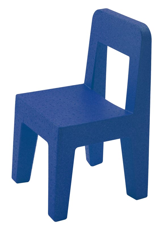 Mobilier - Mobilier Kids - Chaise enfant Seggiolina Pop plastique bleu - Magis - Bleu - Polypropylène