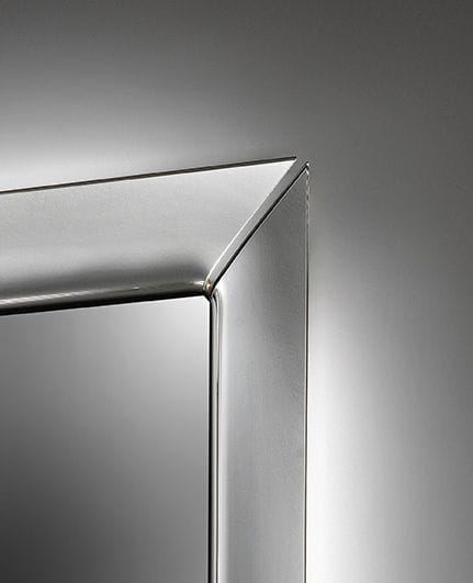 Specchio da appoggiare Caadre di FIAM - argento specchio metallo