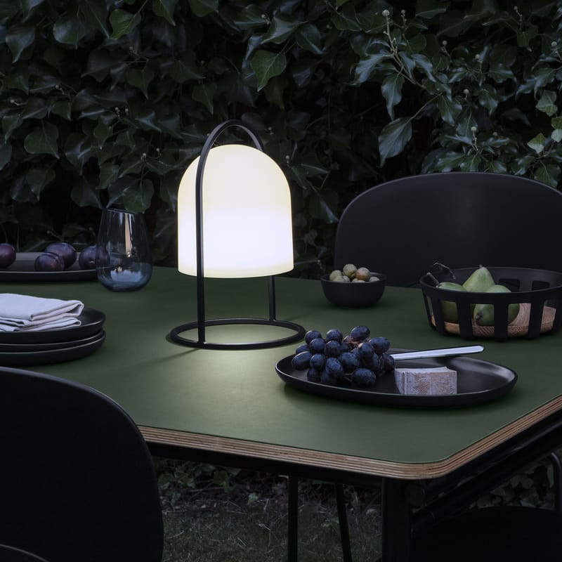 Lampe solaire de jardin moderne pour table de thé - Éclairage extérieu