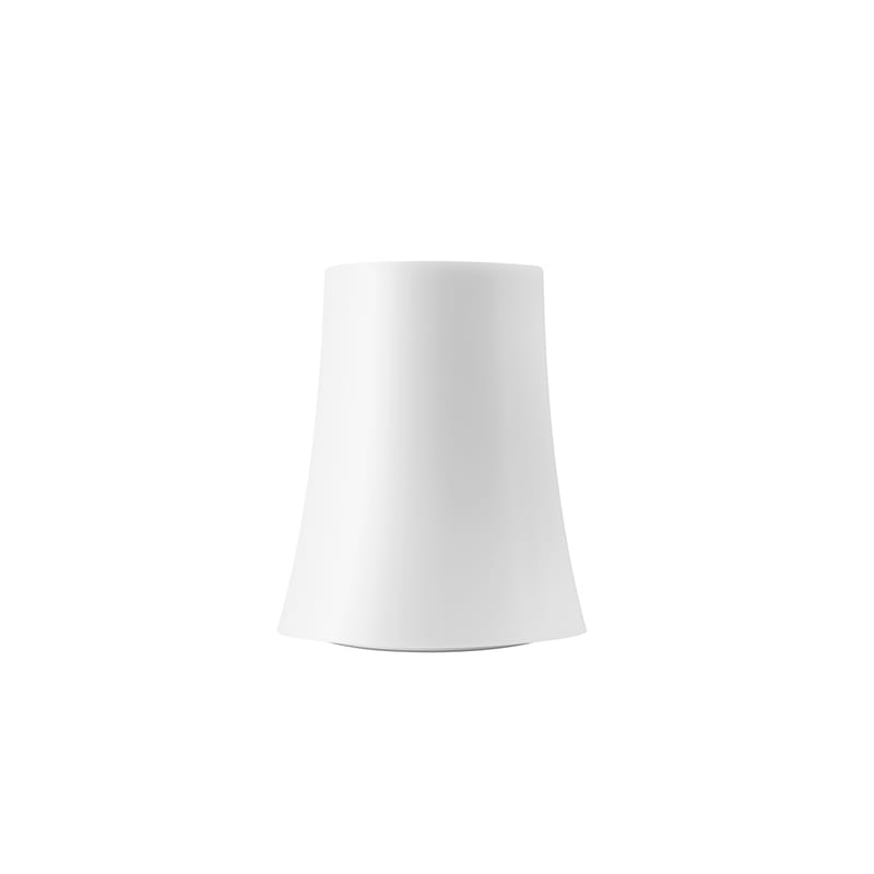Lighting - Table Lamps - Birdie Zero Piccola Table lamp plastic material white / Piccola - H 20 cm - Foscarini - H 20 cm / White - Polycarbonate