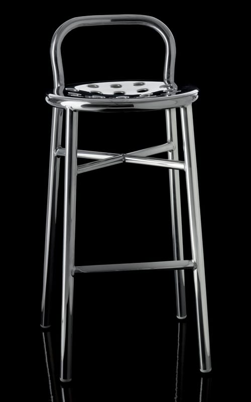 Magis Pipe Bar stool black Made In Design UK