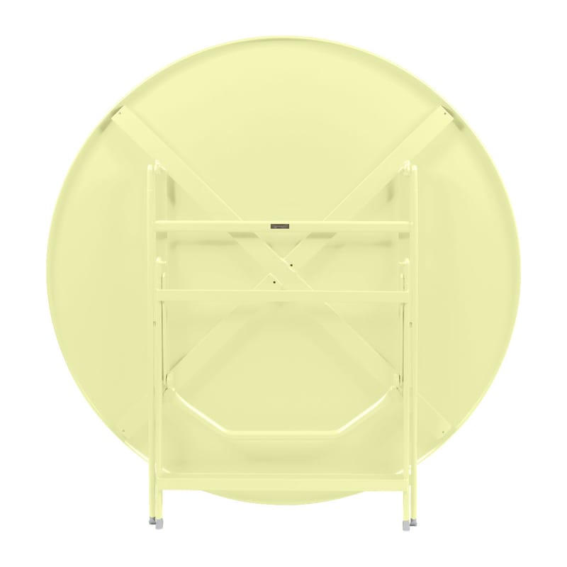 Tavolo pieghevole Caractère di Fermob - giallo