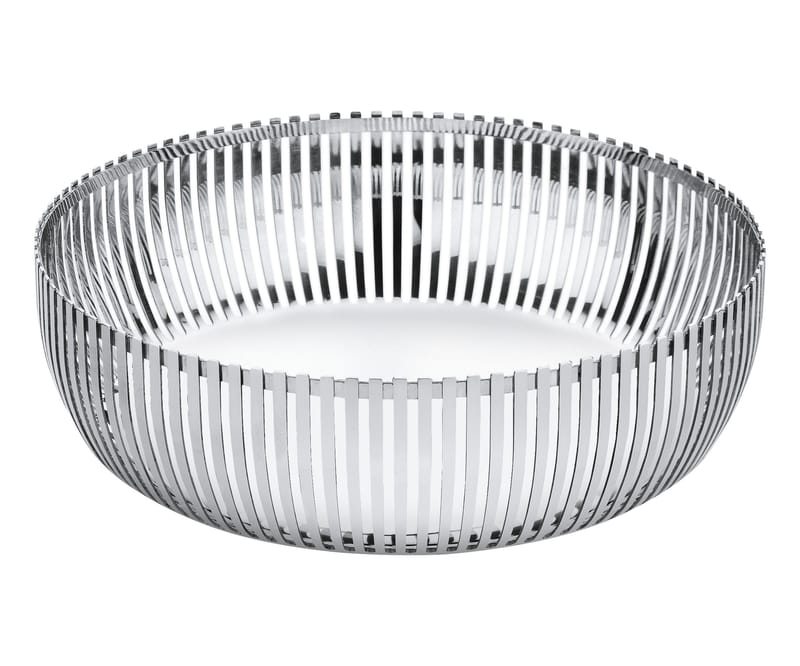 Tableware - Fruit Bowls & Centrepieces - PCH02 par Pierre Charpin Basket metal Ø 23 cm - Alessi - Ø 23 cm - Mirror polished steel - Polished stainless steel