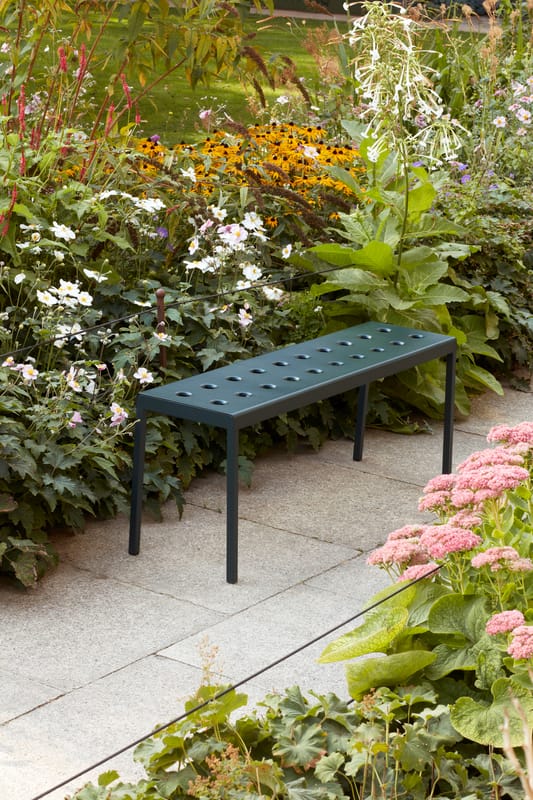 Panchina in metallo da giardino verde nuova art.6453790000 consegna  gratuita