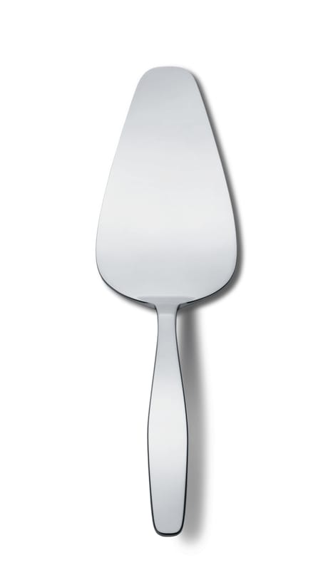 Tableware - Cutlery - Itsumo Cake slice metal grey silver - Alessi - Steel - Stainless steel