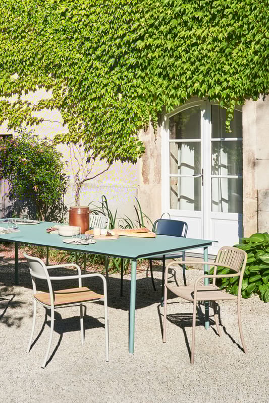 Green sales garden table