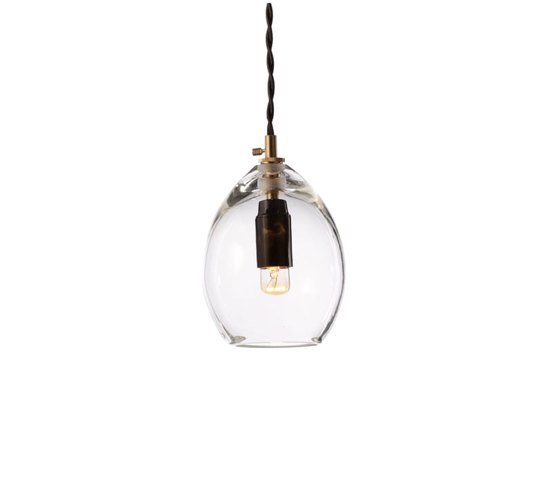 Illuminazione - Lampadari - Sospensione Unika vetro trasparente Small - H 13 cm - Northern  - Small H 13 cm - Trasparente - Vetro soffiato a bocca