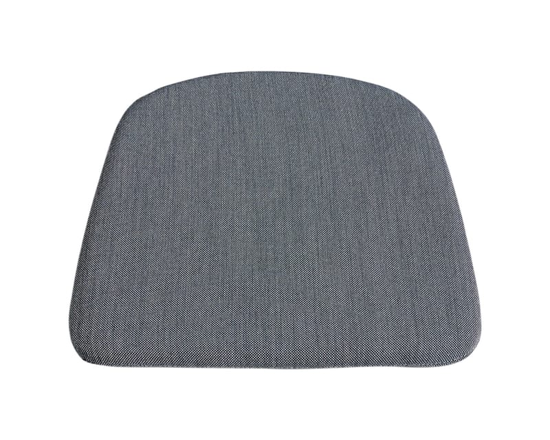 Dekoration - Kissen - Sitzkissen  textil grau / für Armlehnstuhl „J42“ - Hay - Dunkelgrau / Kvadrat-Stoff „Surface“ - Stoff Surface
