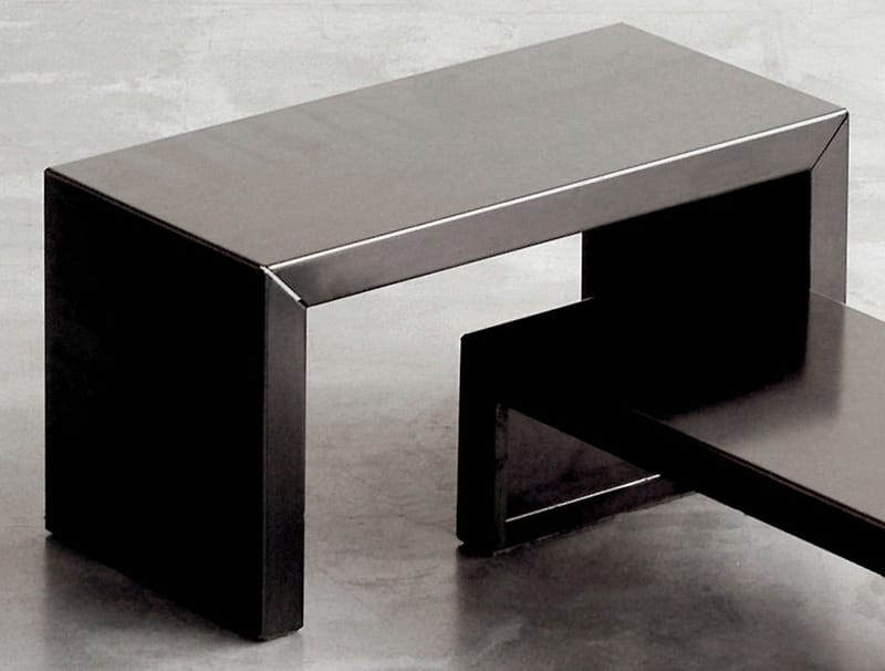 Mobilier - Tables basses - Table basse Small Irony - Zeus - L 68 x H 35 cm - Acier phosphaté