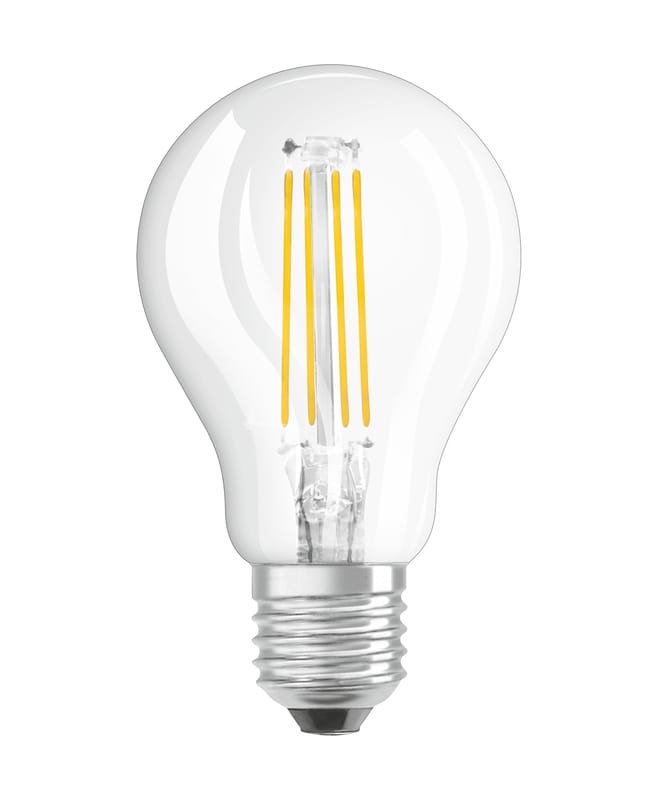 Ampoule LED E27 Osram - transparent