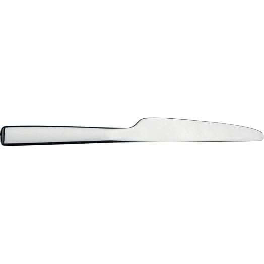 Tableware - Cutlery - Ovale Dessert knife metal - Alessi - Mirror polished stainless steel - Stainless steel