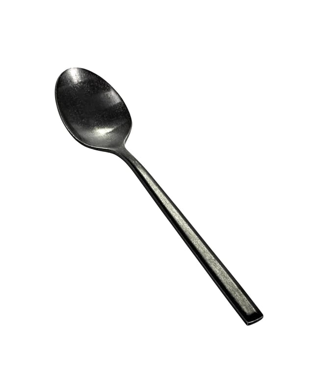 Tableware - Cutlery - Pure Coffee, tea spoon metal black - Serax - Black - PVD-coated stainless steel