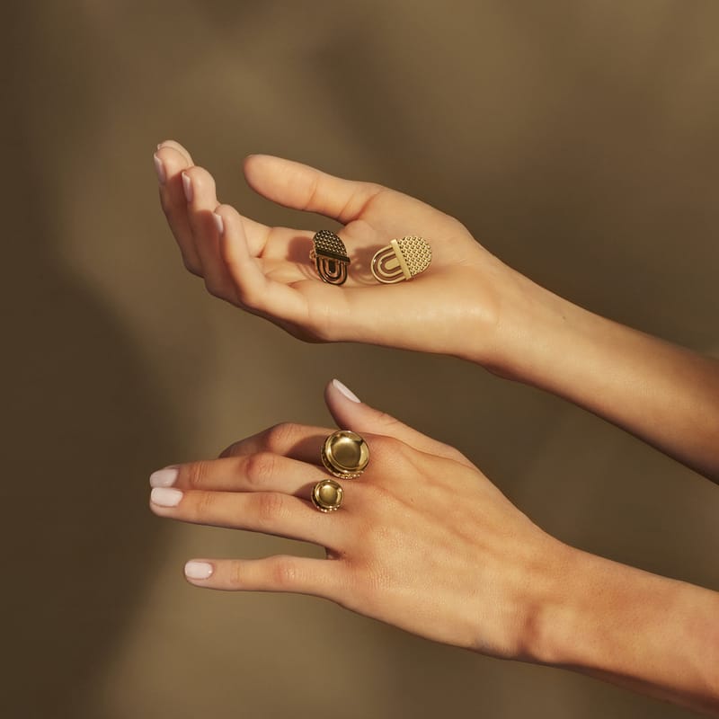 Small gold ring store