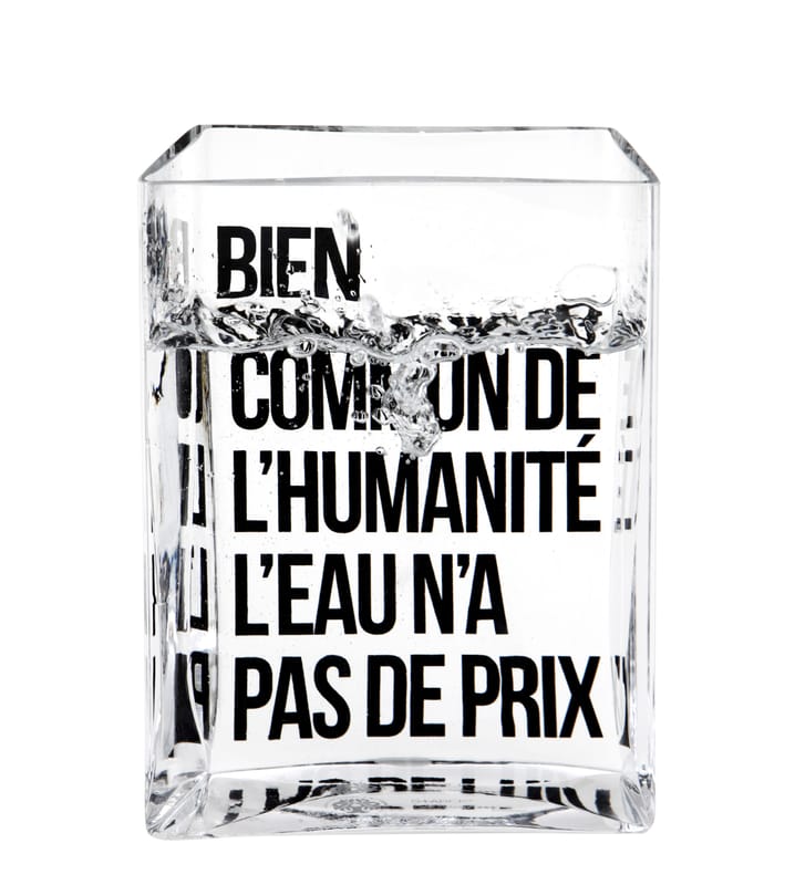Carafe La Lame d'Eau Made in design Editions - transparent