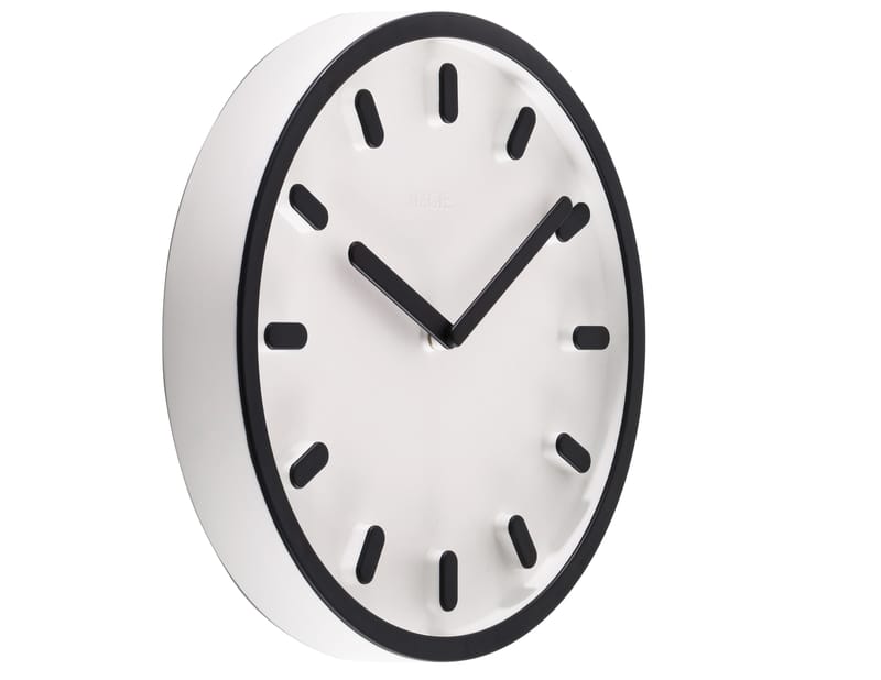 Decoration - Wall Clocks - Tempo Wall clock plastic material black Wall clock - Magis - Black - ABS