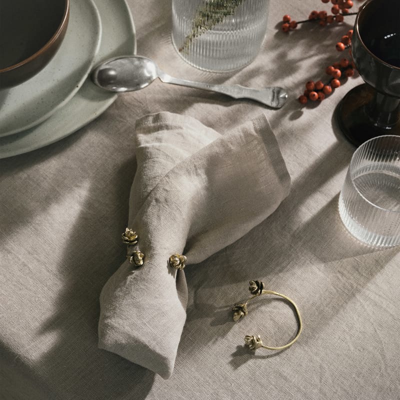 Ferm Living Forest Napkin ring gold Made In Design UK