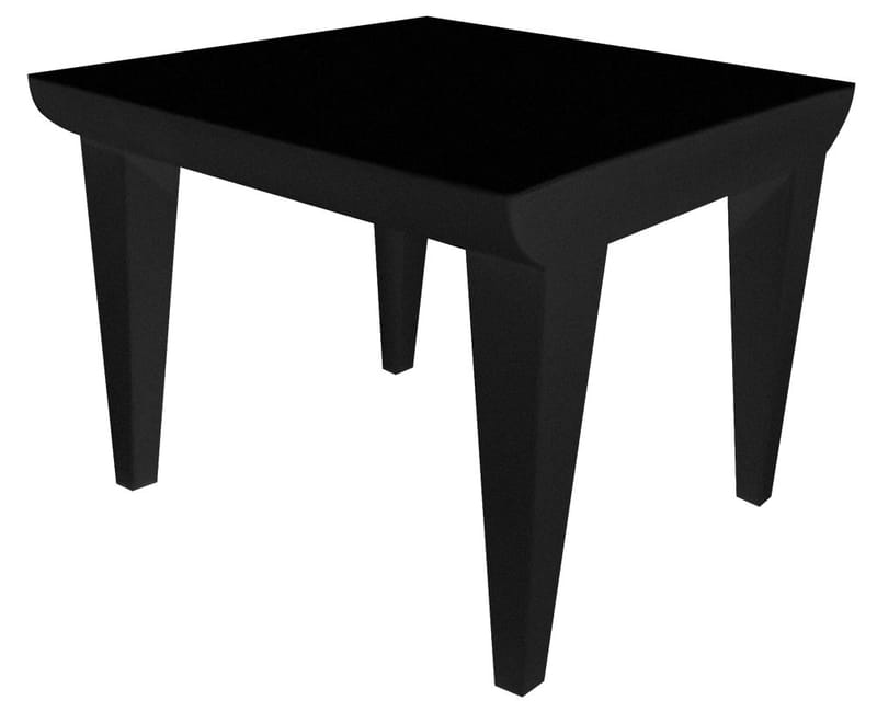 Furniture - Coffee Tables - Bubble Club Coffee table plastic material black - Kartell - Black - Polythene