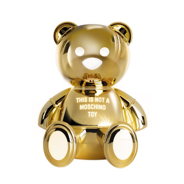 Decoration - Children\'s Home Accessories - Toy Moschino LED Table lamp plastic material gold / By Jeremy Scott - Kartell - Gold - Plastic material