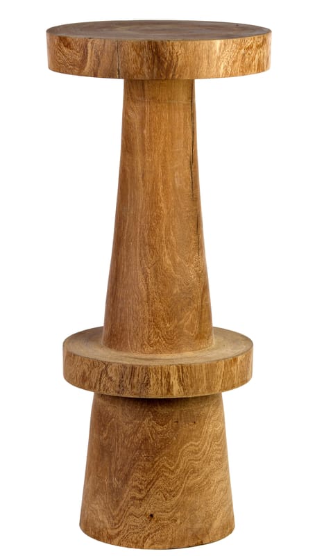Scopri Sgabello alto Simple -/ H 74 cm, Legno naturale di Pols Potten, Made  In Design Italia