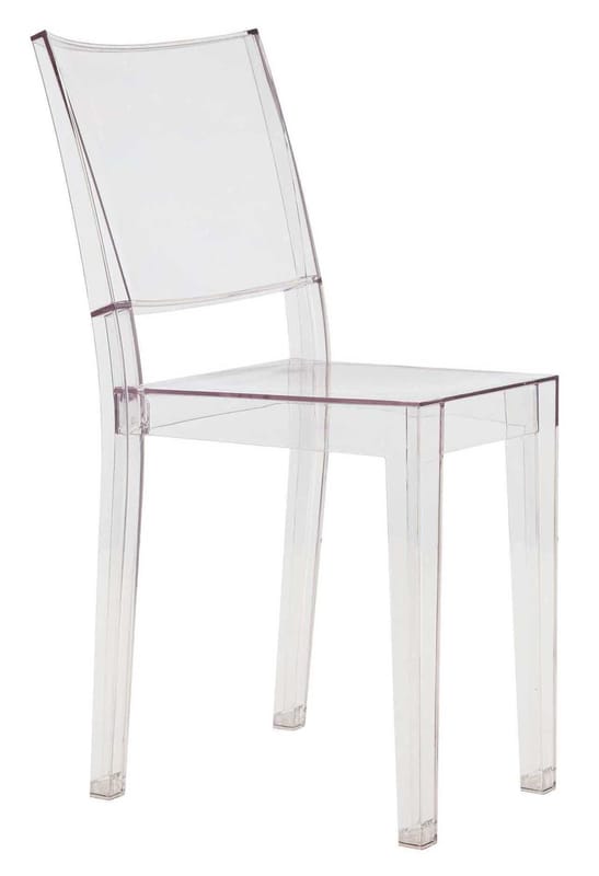 Mobilier - Chaises, fauteuils de salle à manger - Chaise empilable La Marie / Philippe Starck, 1999 - Kartell - Cristal - Polycarbonate
