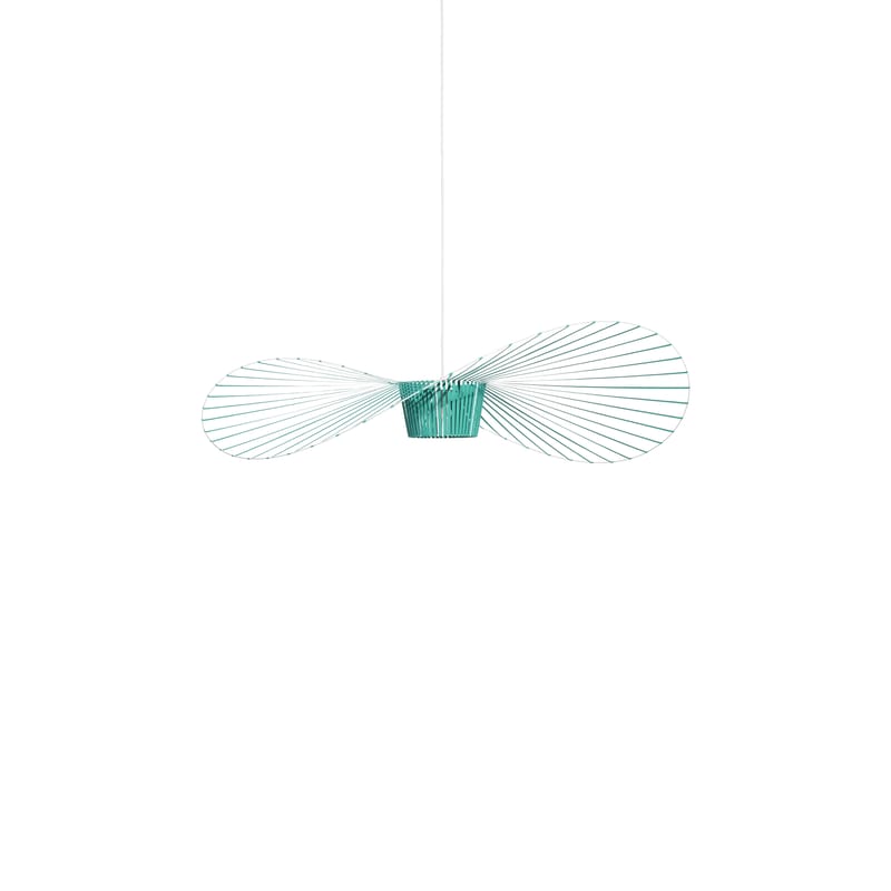 Lighting - Pendant Lighting - Vertigo Pendant plastic material green / Ø 140 cm - Limited edition - Petite Friture - Emerald - Fibreglass, Polyurethane