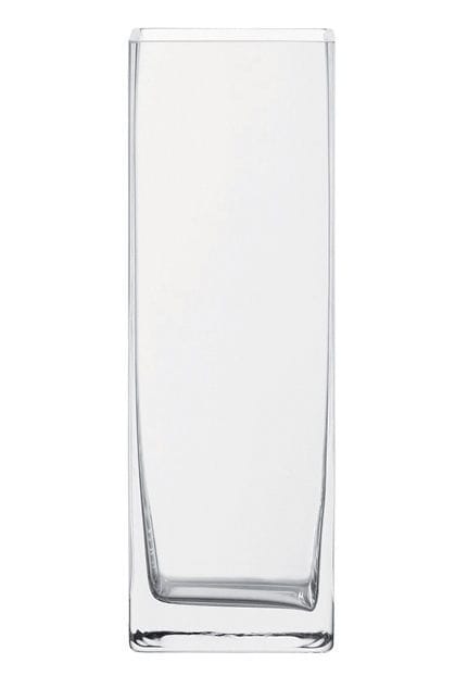 Interni - Vasi - Vaso Column vetro trasparente - Leonardo - H 30 cm - Vetro