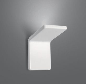 Leuchten - Wandleuchten - Wandleuchte Cuma 10 metall weiß LED / L 10 cm - Artemide - L 10 cm - weiß - bemaltes Aluminium, thermoplastisches Material