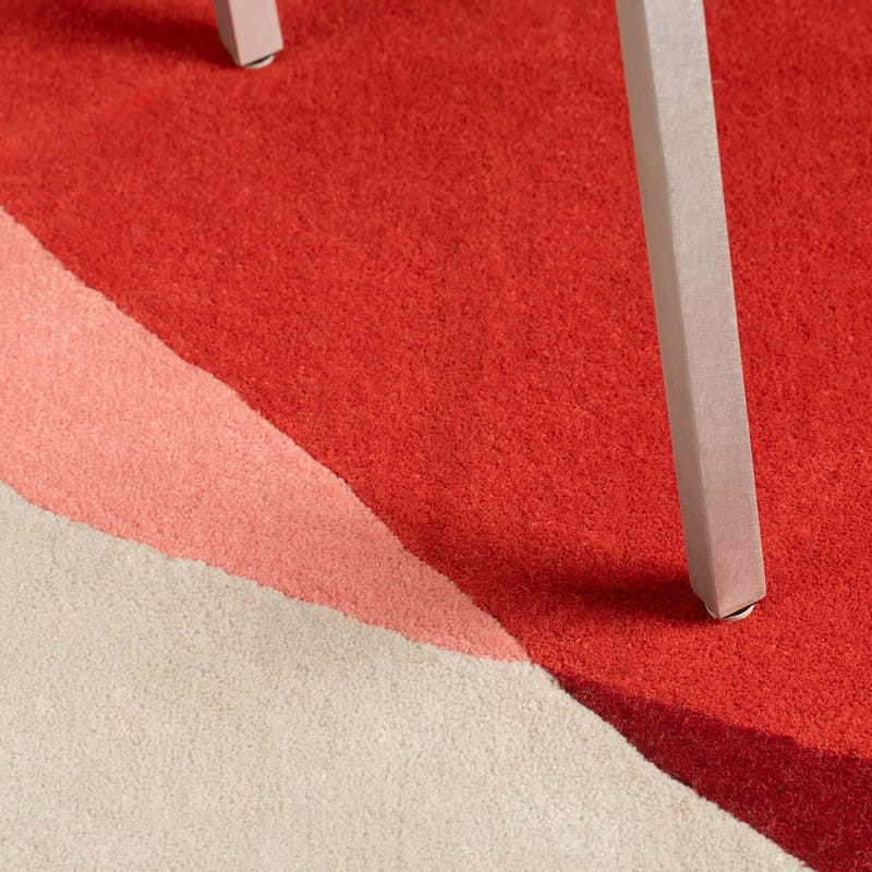 Teppich Jane von Hartô - hellgrau In Design | Made rot