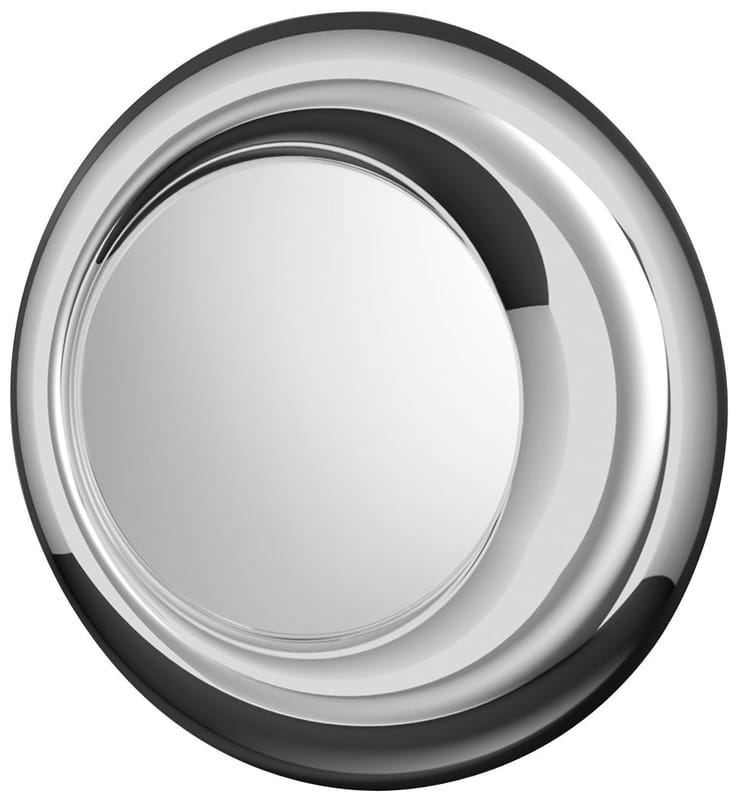 Interni - Specchi - Specchio murale Rosy vetro argento specchio metallo / Ø 100 cm - FIAM - Argentato - Vetro