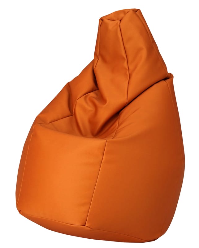 Möbel - Sitzkissen - Sitzkissen Sacco Outdoor textil orange / outdoorgeeignet - Stoff - Zanotta - Orange - Stoff VIP