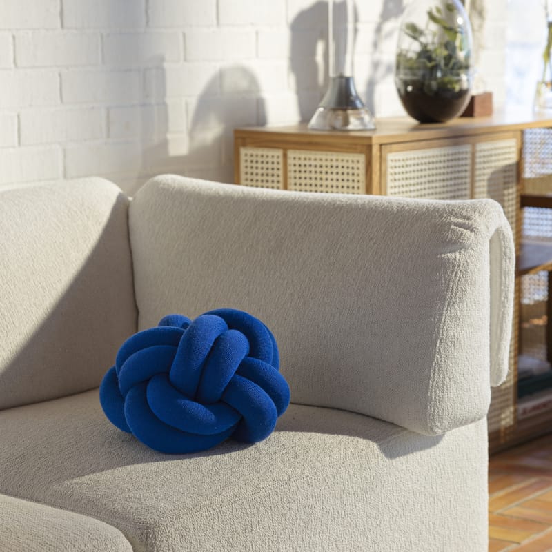 Cuscino Knot di Design House Stockholm - blu