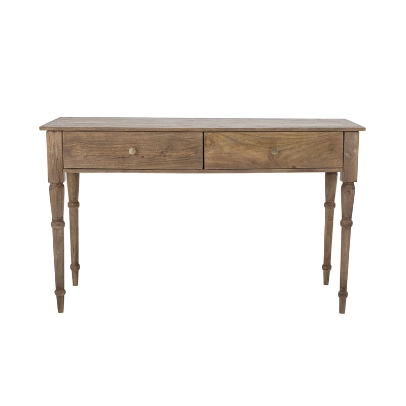Furniture - Office Furniture - Betton Desk natural wood / Console - W 127 x D 50 x H 77 cm - Bloomingville - Wood - Mango tree