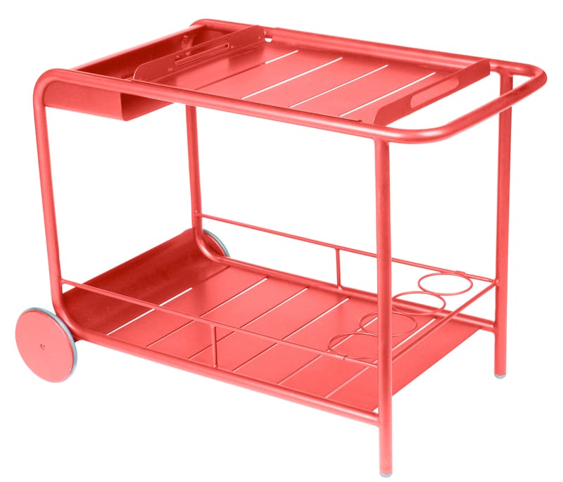 Furniture - Miscellaneous furniture - Luxembourg Dresser metal red - Fermob - Nasturtium - Lacquered aluminium