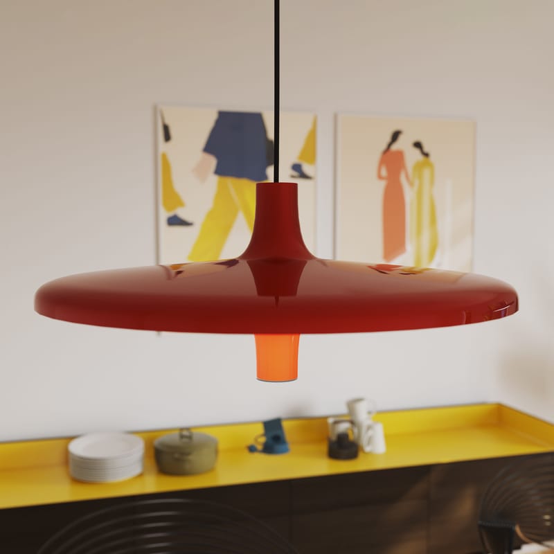 Sospensione Avro LED di Martinelli Luce - arancione