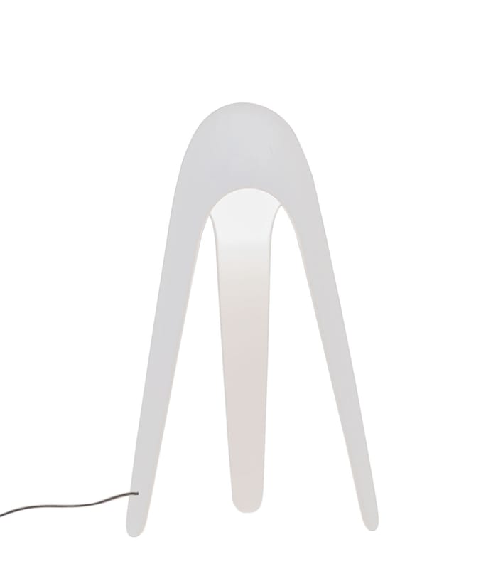 Lighting - Table Lamps - Cyborg LED Table lamp metal white - Martinelli Luce - White - Varnished aluminium
