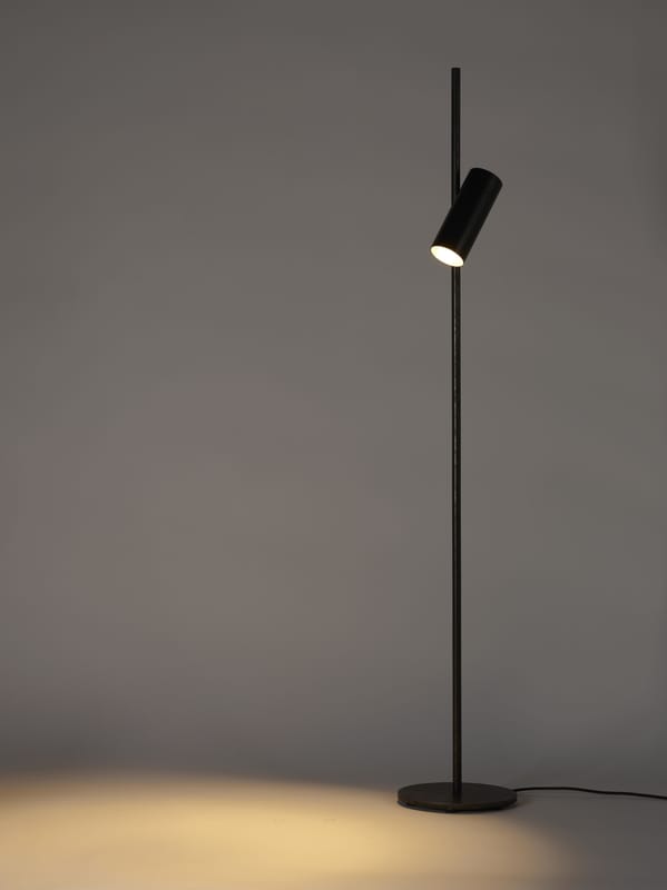 Moderner Lampensockel in zeitlosem Design Mexlite Noor stahl