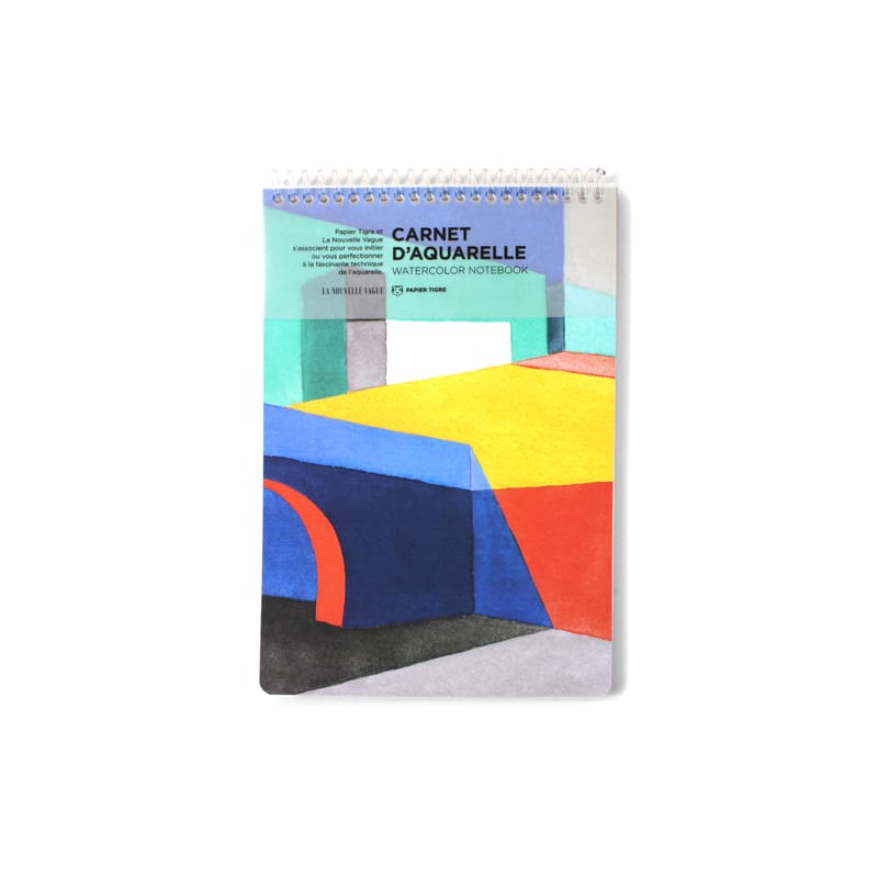 Decoration - Office - Aquarelle Notepad paper multicoloured / A4 - Papier Tigre - Watercolour - Recycle paper