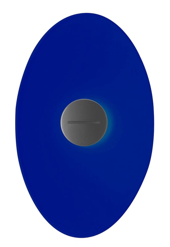 Luminaire - Appliques - Applique avec prise Bit 2 - Foscarini - Bleu - Métal, Verre