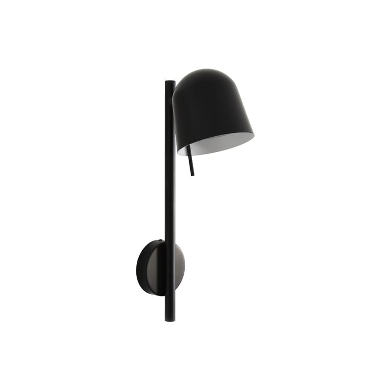 Lighting - Wall Lights - HO Wall light metal black / L 13 x H 45 cm - Adjustable - ENOstudio - Black - Painted steel