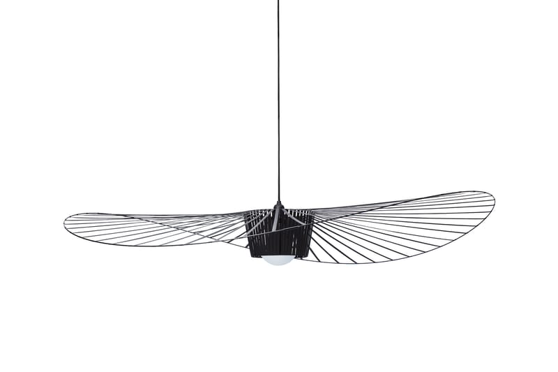 Luminaire - Suspensions - Suspension Vertigo Moyenne / Ø 140 cm - Petite Friture - Noir - Fibre de verre, Polyuréthane