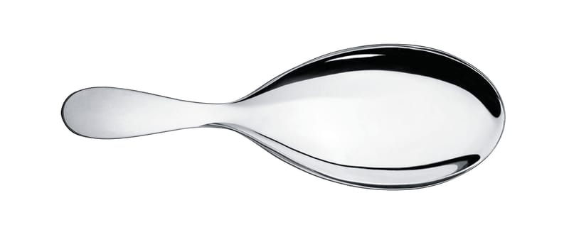 Tableware - Cutlery - Eat.it Service spoon metal - Alessi - Polished metal - Stainless steel 18/10