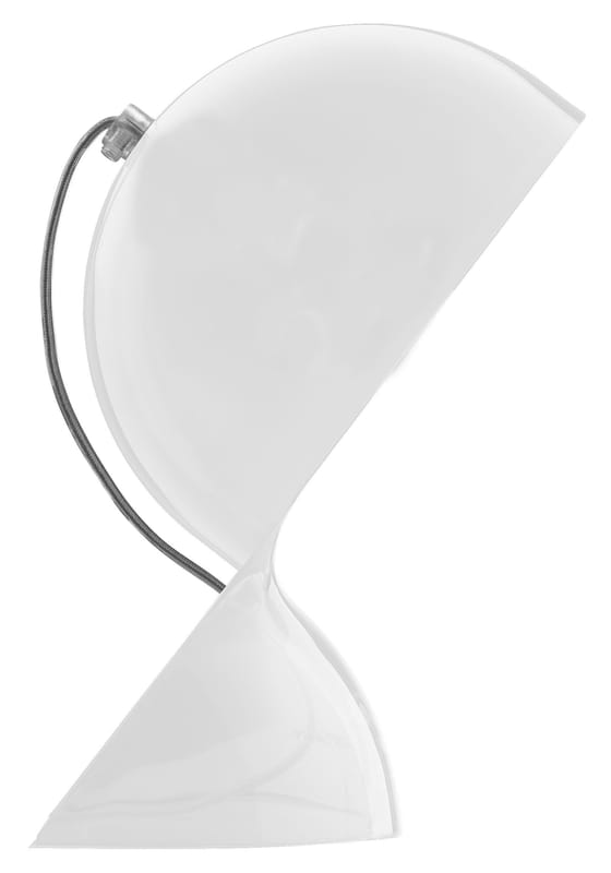 Luminaire - Lampes de table - Lampe de table Dalù - Artemide - Blanc opaque - Matière plastique