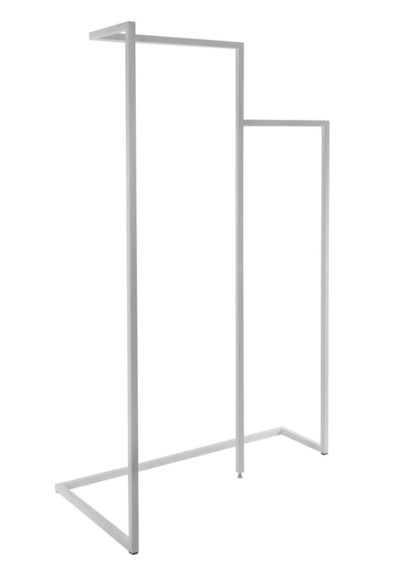 Furniture - Coat Racks & Pegs - Oona Rack metal white L 110 x H 170 - Serax - White - Lacquered metal